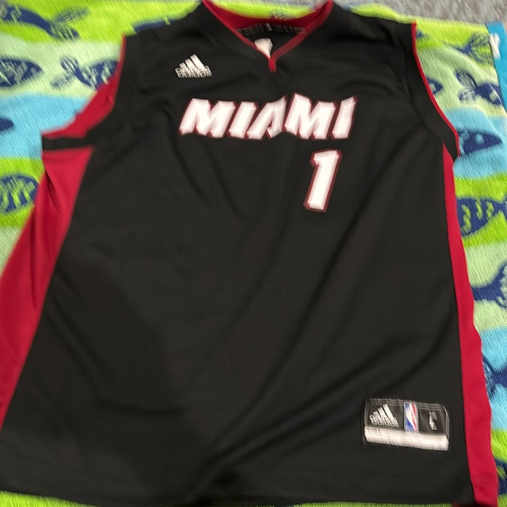 Miami Heat Chris Bosh Youth Large Jersey